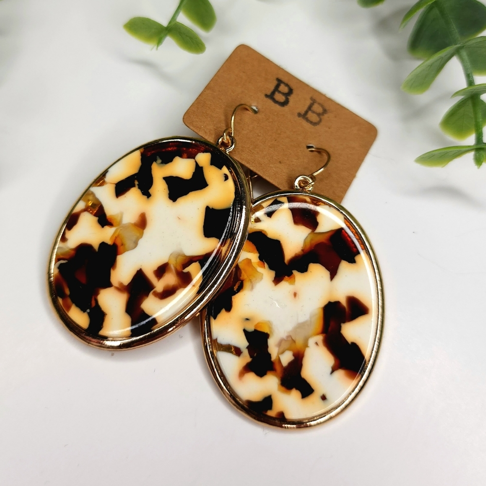Tortoise Shell Earrings